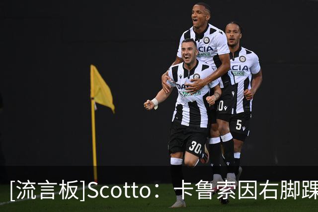 [流言板]Scotto：卡鲁索因右脚踝伤势不会回归本场比赛
